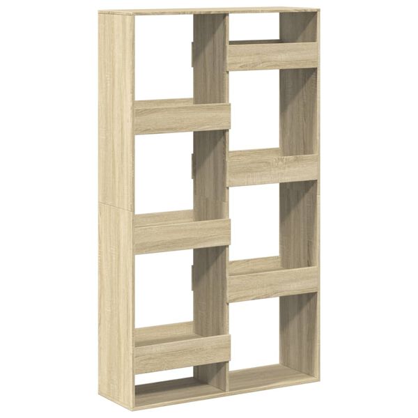 vidaXL Βιβλιοθήκη Sonoma Δρυς 100x33x175 εκ. από Επεξεργασμένο Ξύλο