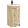 vidaXL &Kappa;&alpha;&theta;&rho;έ&phi;&tau;&eta;&sigmaf; &mu;&pi;ά&nu;&iota;&omicron;&upsilon; &mu;&epsilon; &nu;&iota;&pi;&tau;ή&rho;&alpha; Sonoma &Delta;&rho;&upsilon;&sigmaf; 42 x 40 x 84,5 &epsilon;&kappa;