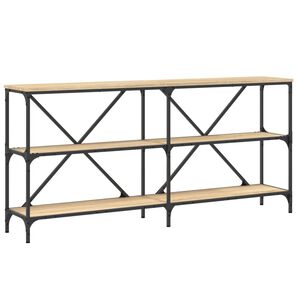 vidaXL &Tau;&rho;&alpha;&pi;έ&zeta;&iota; &Kappa;&omicron;&nu;&sigma;ό&lambda;&alpha; Sonoma &Delta;&rho;&upsilon;&sigmaf; 160x30x75 &epsilon;&kappa;. &Epsilon;&pi;&epsilon;&xi;. &Xi;ύ&lambda;&omicron;/&Sigma;ί&delta;&eta;&rho;&omicron;&sigmaf;