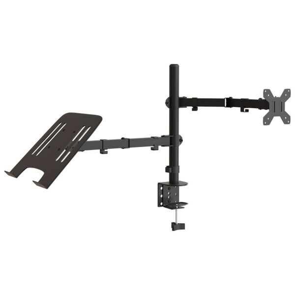 vidaXL Βάση Οθόνης VESA Μαύρη 75/100 χιλ. από Ατσάλι
