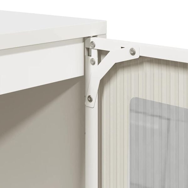 vidaXL Ντουλάπι Πράσινη Λαδί 100,5x39x107 εκ. από Χάλυβα Ψυχρής Έλασης
