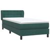 vidaXL &Kappa;&rho;&epsilon;&beta;ά&tau;&iota; Boxspring &mu;&epsilon; &Sigma;&tau;&rho;ώ&mu;&alpha; &Sigma;&kappa;&omicron;ύ&rho;&omicron; &Pi;&rho;ά&sigma;&iota;&nu;&omicron; 100x210&epsilon;&kappa;. &Beta;&epsilon;&lambda;&omicron;ύ&delta;&iota;&nu;&omicron;