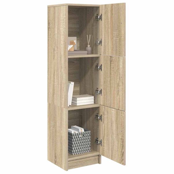 vidaXL Highboard &Delta;&rho;ύ&sigmaf; Sonoma 31.5 x 32 x 122.5 &epsilon;&kappa;