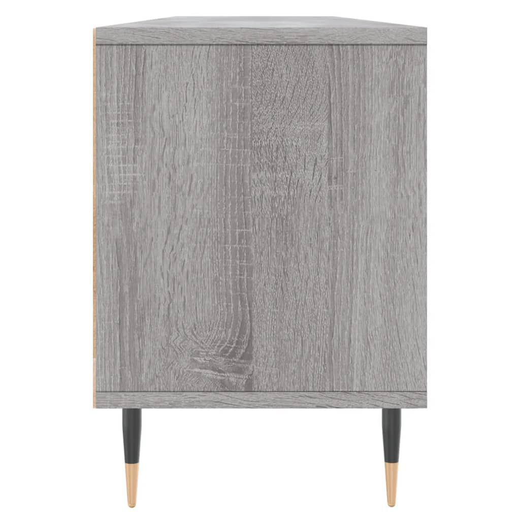 vidaXL Έπιπλο Τηλεόρασης Γκρι Sonoma 150x30x44,5 εκ. από Επεξεργ. Ξύλο