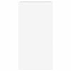 vidaXL Έπιπλο Τοίχου Τηλεόρασης με LED Λευκό 40,5x35x80 εκ.