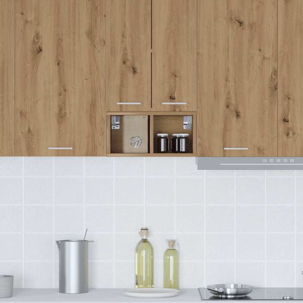 vidaXL &Kappa;&rho;&epsilon;&mu;&alpha;&sigma;&tau;ό &nu;&tau;&omicron;&upsilon;&lambda;ά&pi;&iota; &mu;&epsilon; &alpha;&pi;&omicron;&theta;ή&kappa;&epsilon;&upsilon;&sigma;&eta; Artisan Oak 20 x 29,5 x 40 &epsilon;&kappa;.