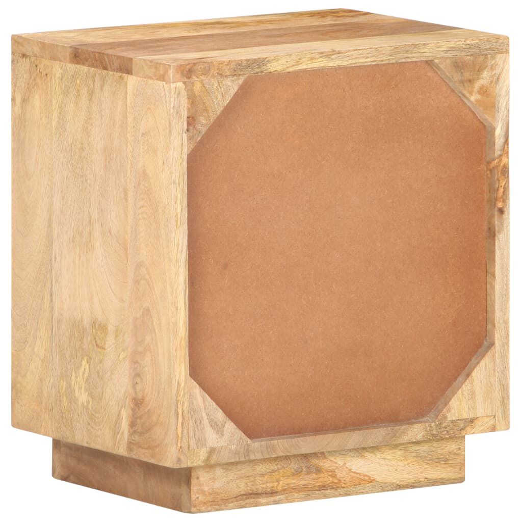 vidaXL Κομοδίνο 40 x 30 x 45 εκ. από Μασίφ Ξύλο Μάνγκο