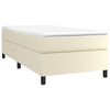 vidaXL &Kappa;&rho;&epsilon;&beta;ά&tau;&iota; Boxspring &mu;&epsilon; &Sigma;&tau;&rho;ώ&mu;&alpha; &Kappa;&rho;&epsilon;&mu; 90x200 &epsilon;&kappa;. &alpha;&pi;ό &Sigma;&upsilon;&nu;&theta;&epsilon;&tau;&iota;&kappa;ό &Delta;έ&rho;&mu;&alpha;