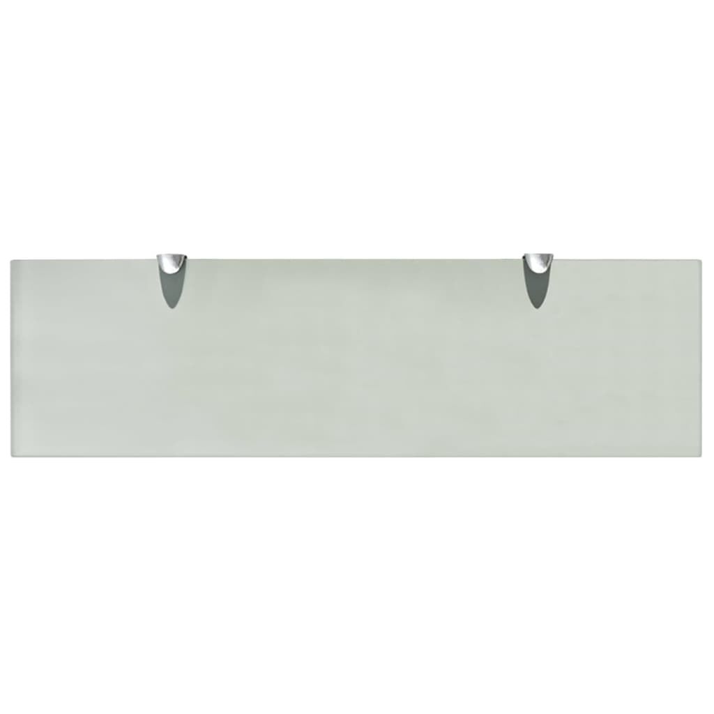 vidaXL Ράφια Τοίχου 2 τεμ. 8 χιλ. 70 x 20 εκ. Γυάλινα