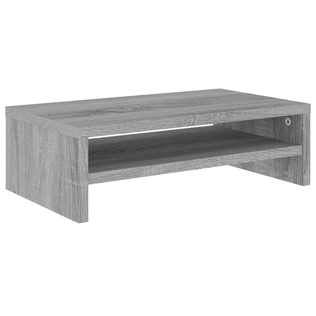 vidaXL Βάση Οθόνης Γκρι Sonoma 42 x 24 x 13 εκ. από Επεξεργασμένο Ξύλο