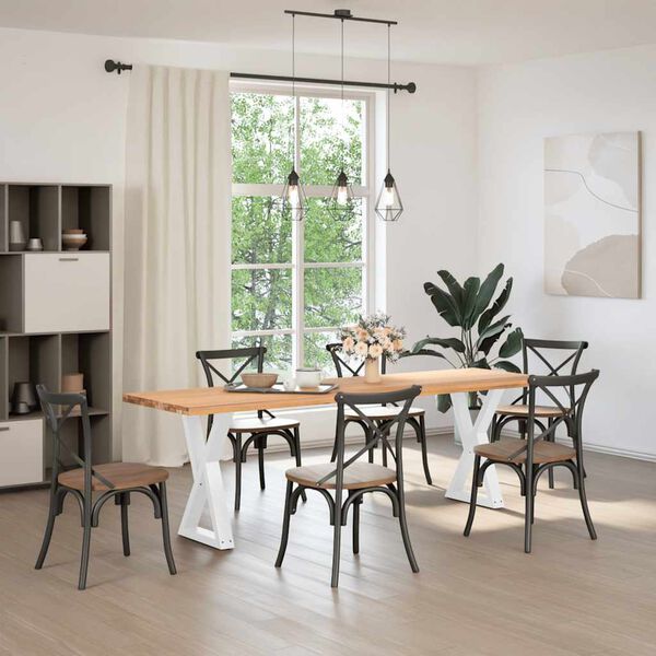 vidaXL &Pi;ό&delta;&iota;&alpha; &Tau;&rho;&alpha;&pi;&epsilon;&zeta;&alpha;&rho;ί&alpha;&sigmaf; 2 &tau;&epsilon;&mu;. &Lambda;&epsilon;&upsilon;&kappa;ά 50x(72-73,3) &epsilon;&kappa;. &Alpha;&tau;&sigma;ά&lambda;&iota;