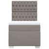 vidaXL &Kappa;&rho;&epsilon;&beta;ά&tau;&iota; Boxspring &mu;&epsilon; &Sigma;&tau;&rho;ώ&mu;&alpha; Taupe 90x200 &epsilon;&kappa;. &Upsilon;&phi;&alpha;&sigma;&mu;ά&tau;&iota;&nu;&omicron;