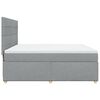 vidaXL &Kappa;&rho;&epsilon;&beta;ά&tau;&iota; Boxspring &mu;&epsilon; &Sigma;&tau;&rho;ώ&mu;&alpha; &Alpha;&nu;&omicron;&iota;&chi;&tau;ό &Gamma;&kappa;&rho;&iota; 200x200 &epsilon;&kappa;. &Upsilon;&phi;&alpha;&sigma;&mu;ά&tau;&iota;&nu;&omicron;