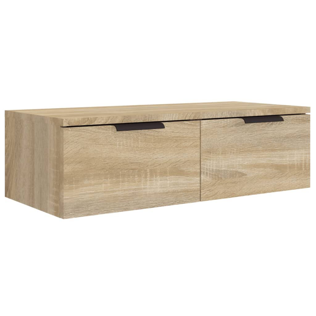 vidaXL Ντουλάπι Τοίχου Sonoma Δρυς 68x30x20 εκ. Επεξεργασμένο Ξύλο