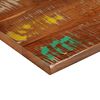 vidaXL Επιφάνεια Τραπεζιού Τετράγωνη 60x60x3,8 εκ. Ανακυκλωμένο Ξύλο