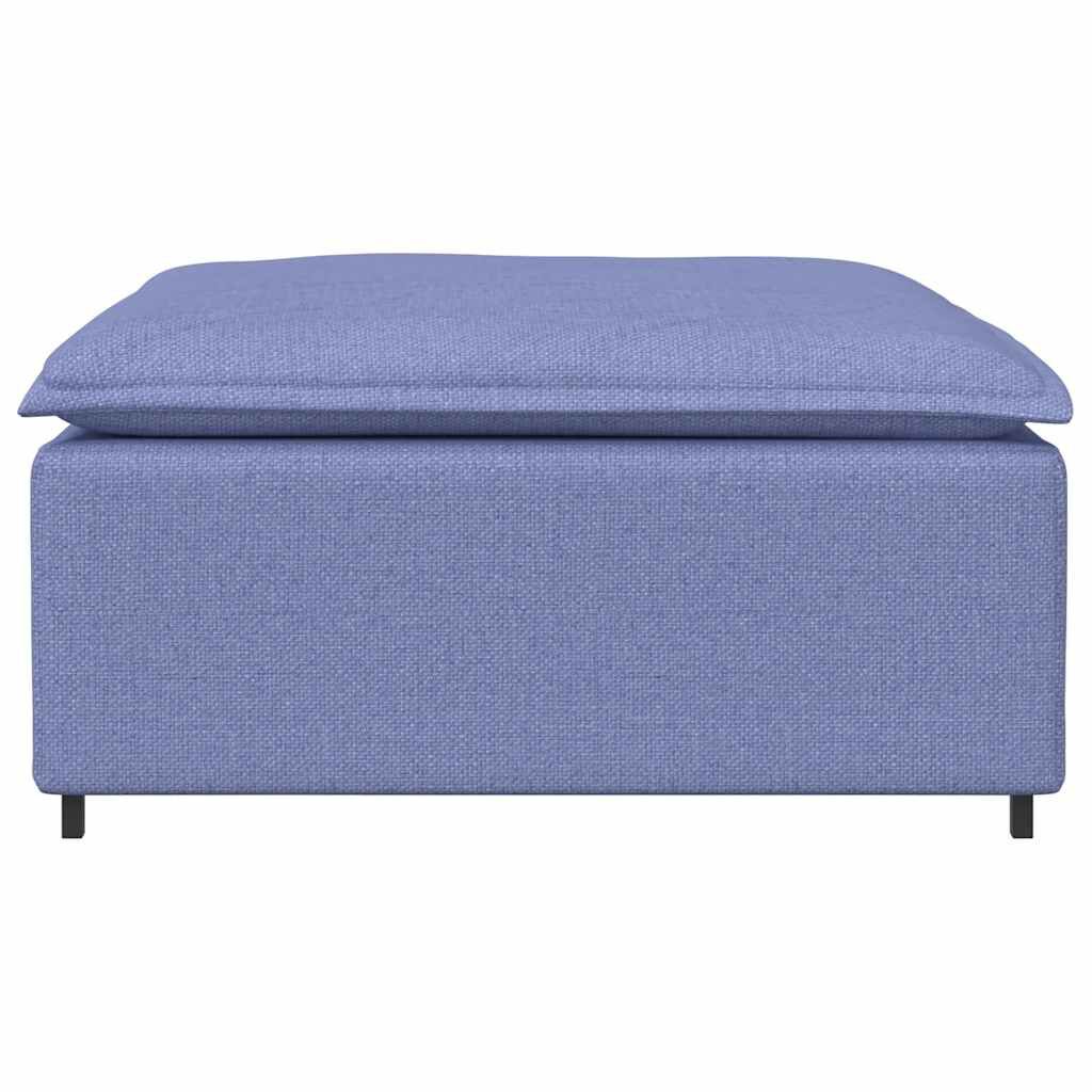 vidaXL Υποπόδιο Καναπέ Τζιν Μπλε 100x100x48 εκ.