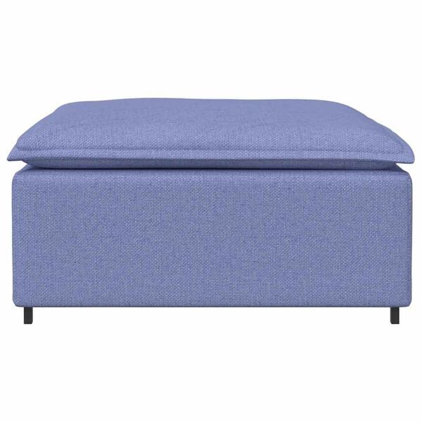 vidaXL Υποπόδιο Καναπέ Τζιν Μπλε 100x100x48 εκ.