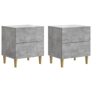 vidaXL &Kappa;&omicron;&mu;&omicron;&delta;ί&nu;&omicron; 2 &tau;&epsilon;&mu;. &Gamma;&kappa;&rho;&iota; &Sigma;&kappa;&upsilon;&rho;&omicron;&delta;έ&mu;&alpha;&tau;&omicron;&sigmaf; 43 x 34,5 x 48 &epsilon;&kappa;