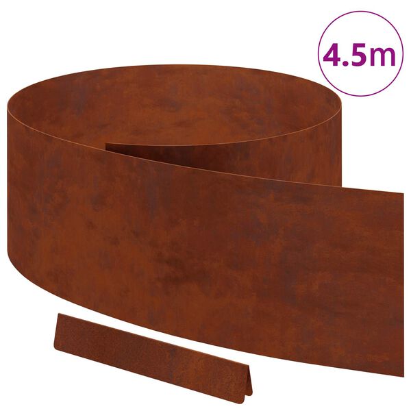 vidaXL &Pi;&epsilon;&rho;ί&gamma;&rho;&alpha;&mu;&mu;&alpha; &gamma;&kappa;&alpha;&zeta;ό&nu; &Sigma;&kappa; rusty 450 x 0.05 x 15 &epsilon;&kappa;