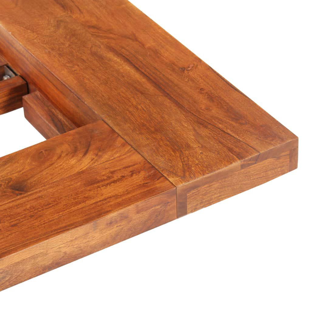 vidaXL Πλαίσιο Κρεβατιού Futon Ιαπωνικό 100x200 εκ. Μασίφ Ξύλο Ακακίας