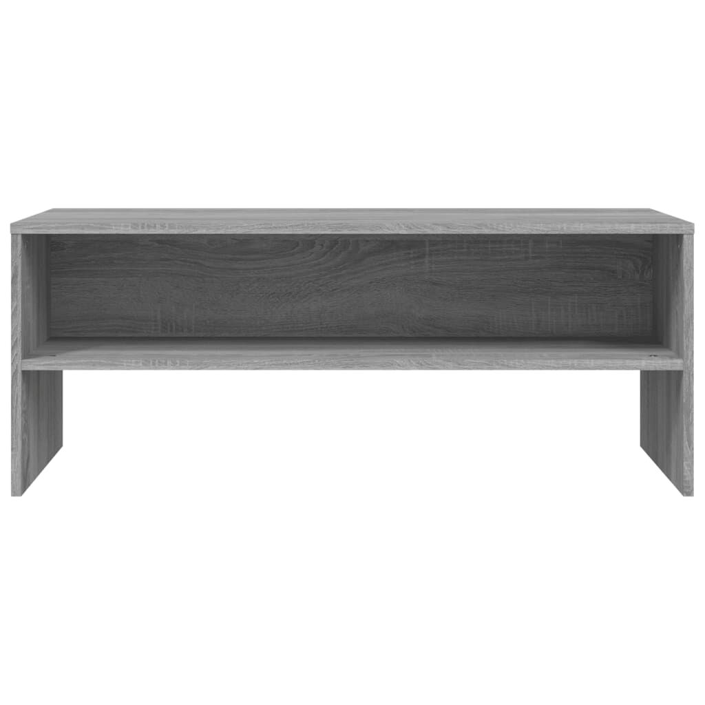 vidaXL Έπιπλο Τηλεόρασης Γκρι Sonoma 100x40x40 εκ. από Επεξεργ. Ξύλο