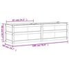 vidaXL Ζαρντινιέρα 180 x 50 x 50 εκ. από Μασίφ Ξύλο Πεύκου