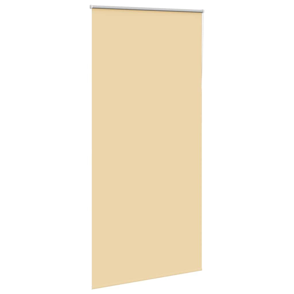 vidaXL Ρολέρ Μπλακάουτ Μπεζ 90x210 cm Πλάτος υφάσματος 85,7 cm
