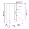 vidaXL Ντουλάπι Γκρι Sonoma 69,5 x 34 x 90 εκ. από Επεξεργασμένο Ξύλο