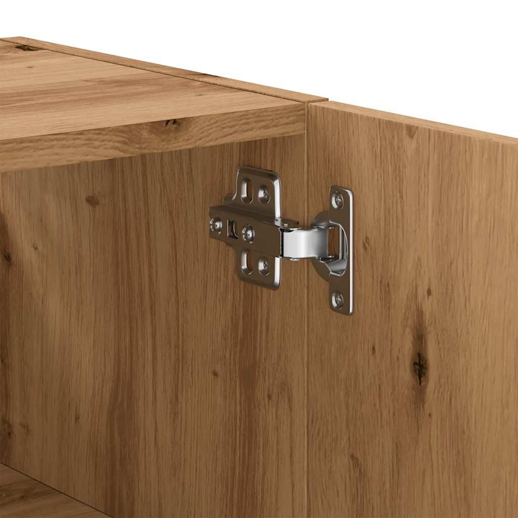 vidaXL Ντουλάπι Τοίχου τεχνίτης Δρυς 60x31x70 εκ. Επεξεργασμένο Ξύλο