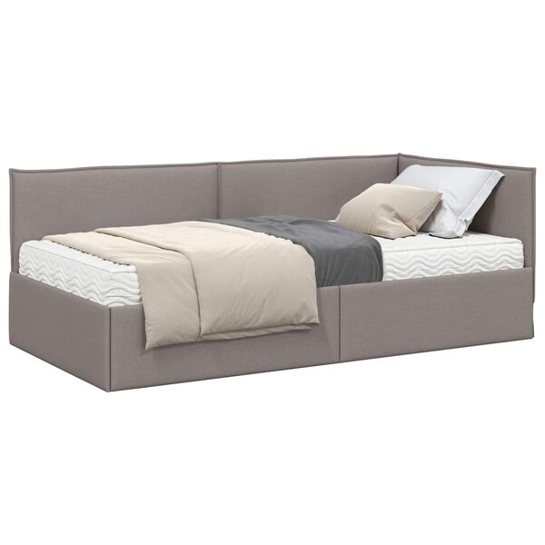 vidaXL &Kappa;&rho;&epsilon;&beta;ά&tau;&iota; &gamma;&omega;&nu;ί&alpha;&sigmaf; &mu;&epsilon; &sigma;&tau;&rho;ώ&mu;&alpha; &mu;&epsilon; &kappa;&epsilon;&phi;&alpha;&lambda;ά&rho;&iota; 2 pcs Taupe &Beta;&epsilon;&lambda;&omicron;ύ&delta;&omicron;