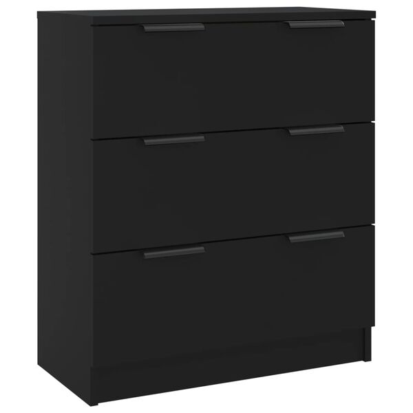 vidaXL Ντουλάπι Μαύρο 60 x 30 x 70 εκ. από Επεξεργασμένο Ξύλο