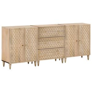vidaXL &Beta;&omicron;&eta;&theta;&eta;&tau;&iota;&kappa;ά &Nu;&tau;&omicron;&upsilon;&lambda;ά&pi;&iota;&alpha; 3 &Tau;&epsilon;&mu;. 60x33x75 &epsilon;&kappa;. &alpha;&pi;ό &Mu;&alpha;&sigma;ί&phi; &Xi;ύ&lambda;&omicron; &Mu;ά&nu;&gamma;&kappa;&omicron;