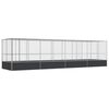 vidaXL &Kappa;&lambda;&omicron;&upsilon;&beta;ί &mu;&epsilon; &Epsilon;&pi;έ&kappa;&tau;&alpha;&sigma;&eta; &Alpha;&sigma;&eta;&mu;έ&nu;&iota;&omicron; 832x207x212 &epsilon;&kappa;. &Alpha;&tau;&sigma;ά&lambda;&iota;&nu;&omicron;