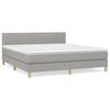 vidaXL &Kappa;&rho;&epsilon;&beta;ά&tau;&iota; Boxspring &mu;&epsilon; &Sigma;&tau;&rho;ώ&mu;&alpha; &Alpha;&nu;. &Pi;&rho;ά&sigma;&iota;&nu;&omicron; 160x200&epsilon;&kappa; &Upsilon;&phi;&alpha;&sigma;&mu;ά&tau;&iota;&nu;&omicron;