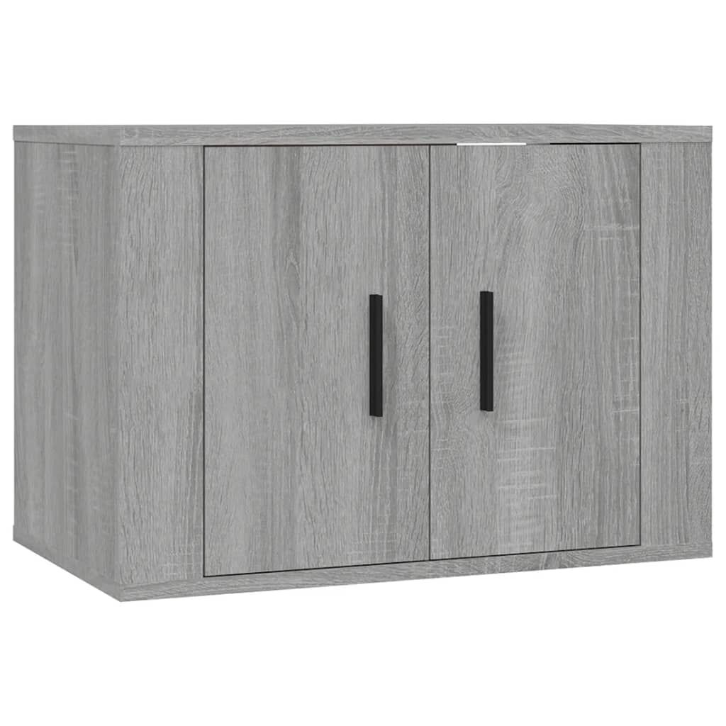 vidaXL Έπιπλα Τηλεόρασης Επιτοίχια Sonoma Δρυς 57x34,5x40 εκ