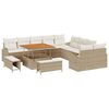 vidaXL &Sigma;&epsilon;&tau; &Kappa;&alpha;&nu;&alpha;&pi;έ &Kappa;ή&pi;&omicron;&upsilon; &mu;&epsilon; &mu;&alpha;&xi;&iota;&lambda;ά&rho;&iota; 13 pcs &Mu;&pi;&epsilon;&zeta; &sigma;&upsilon;&nu;&theta;&epsilon;&tau;&iota;&kappa;ό &rho;&alpha;&tau;ά&nu;