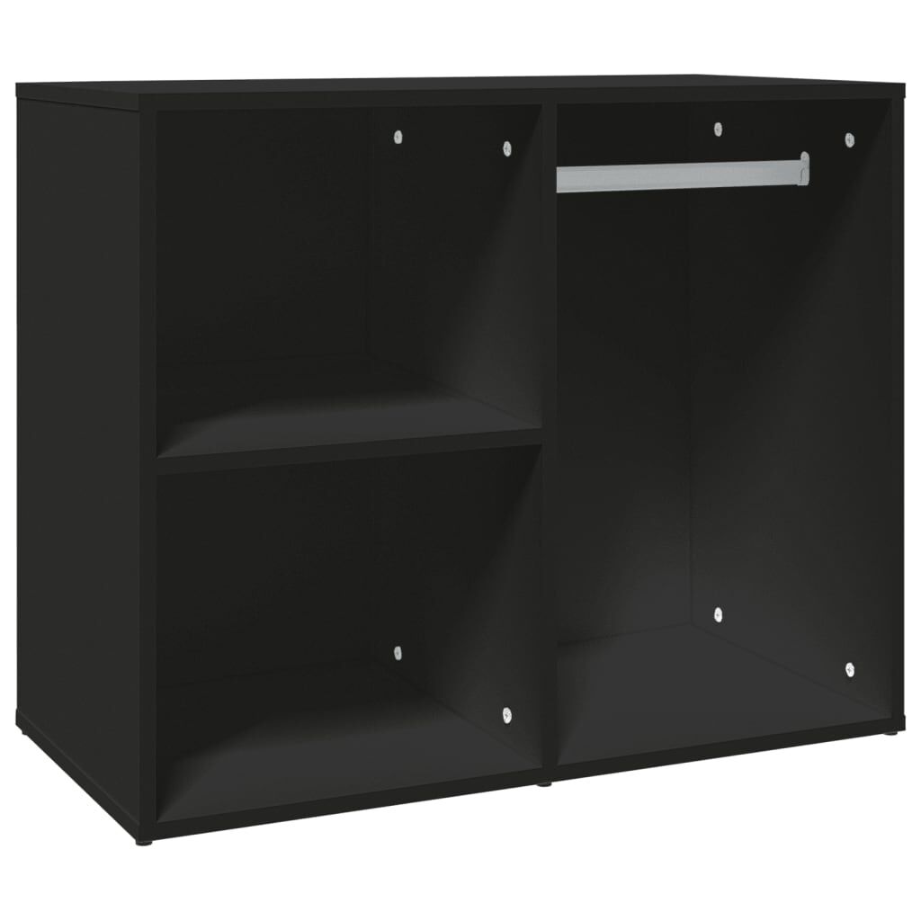 vidaXL Ντουλάπι Μαύρο 80 x 40 x 65 εκ.από Επεξεργασμένο Ξύλο