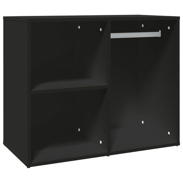 vidaXL Ντουλάπι Μαύρο 80 x 40 x 65 εκ.από Επεξεργασμένο Ξύλο