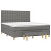 vidaXL &Kappa;&rho;&epsilon;&beta;ά&tau;&iota; Boxspring &mu;&epsilon; &Sigma;&tau;&rho;ώ&mu;&alpha; &Sigma;&kappa;&omicron;ύ&rho;&omicron; &Gamma;&kappa;&rho;&iota; 160x200 &epsilon;&kappa; &Upsilon;&phi;&alpha;&sigma;&mu;ά&tau;&iota;&nu;&omicron;