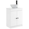 vidaXL &Kappa;&alpha;&theta;&rho;έ&phi;&tau;&eta;&sigmaf; &mu;&pi;ά&nu;&iota;&omicron;&upsilon; &mu;&epsilon; &nu;&iota;&pi;&tau;ή&rho;&alpha; &Lambda;&epsilon;&upsilon;&kappa;ό 54 x 35 x 83 &epsilon;&kappa;