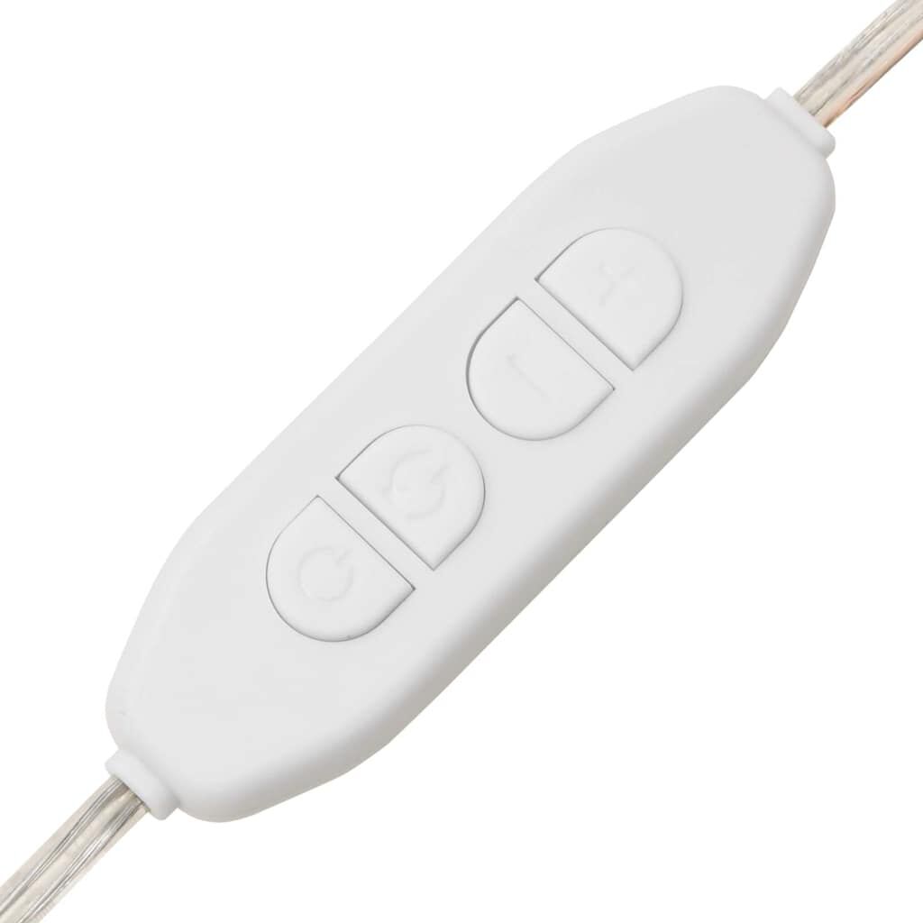 vidaXL Κομοδίνο με LED Παλιό ξύλο 74,5x40x141 cm