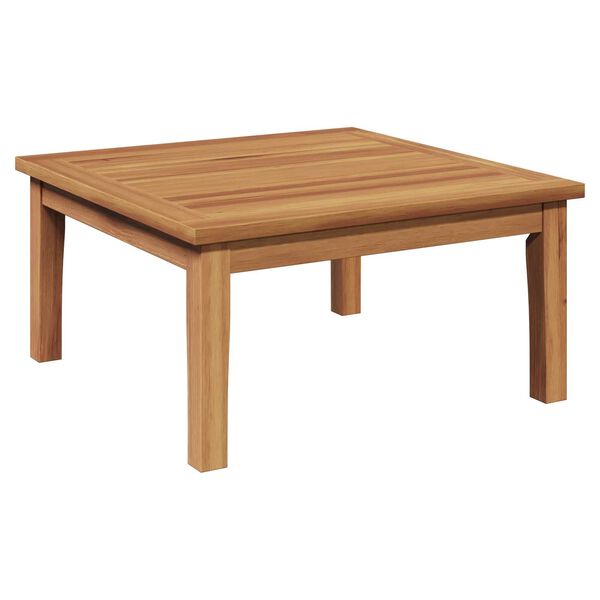 vidaXL Τραπέζι Κήπου Καφέ Μασίφ ξύλο teak