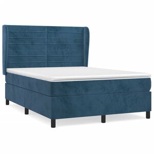 vidaXL &Kappa;&rho;&epsilon;&beta;ά&tau;&iota; Boxspring &mu;&epsilon; &Sigma;&tau;&rho;ώ&mu;&alpha; &Sigma;&kappa;&omicron;ύ&rho;&omicron; &Mu;&pi;&lambda;&epsilon; 140x200 &epsilon;&kappa;. &Beta;&epsilon;&lambda;&omicron;ύ&delta;&iota;&nu;&omicron;