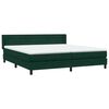 vidaXL &Kappa;&rho;&epsilon;&beta;ά&tau;&iota; Boxspring &mu;&epsilon; &Sigma;&tau;&rho;ώ&mu;&alpha; &Sigma;&kappa;&omicron;ύ&rho;&omicron; &Pi;&rho;ά&sigma;&iota;&nu;&omicron; 180x210&epsilon;&kappa;. &Beta;&epsilon;&lambda;&omicron;ύ&delta;&iota;&nu;&omicron;