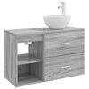 vidaXL &Sigma;&epsilon;&tau; &Epsilon;&pi;ί&pi;&lambda;&omega;&nu; &Mu;&pi;ά&nu;&iota;&omicron;&upsilon; 2 pcs &Gamma;&kappa;&rho;&iota; Sonoma &Epsilon;&pi;&epsilon;&xi;&epsilon;&rho;&gamma;&alpha;&sigma;&mu;έ&nu;&omicron; &Xi;ύ&lambda;&omicron;