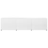 vidaXL Έπιπλο Τηλεόρασης Γυαλιστερό Λευκό 120x34x30 εκ. Μοριοσανίδα