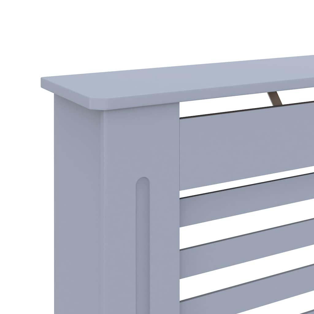 vidaXL Κάλυμμα Καλοριφέρ Ανθρακί 112 x 19 x 81,5 εκ. από MDF