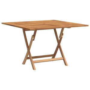 vidaXL &Tau;&rho;&alpha;&pi;έ&zeta;&iota; &Kappa;ή&pi;&omicron;&upsilon; &Pi;&tau;&upsilon;&sigma;&sigma;ό&mu;&epsilon;&nu;&omicron; 110 x 110 x 75 &epsilon;&kappa;. &Mu;&alpha;&sigma;ί&phi; &Xi;ύ&lambda;&omicron; Teak