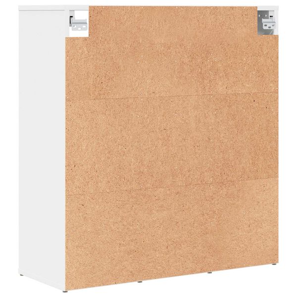 vidaXL Ντουλάπα Παπουτσιών Λευκό 52.5 x 30 x 50 εκ. Επεξεργασμένο ξύλο