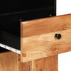 vidaXL Ντουλάπι Μπάνιου 38 x 33 x 160 εκ. από Μασίφ Ξύλο Ακακίας